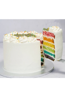  Confetti Rainbow Cake