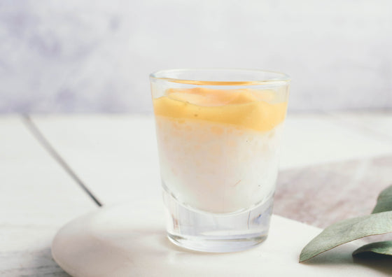 Sago Pudding In Jar - Mango