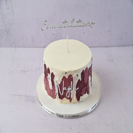 Modern Look Gift Cake