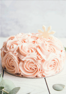  Rose Design Cake